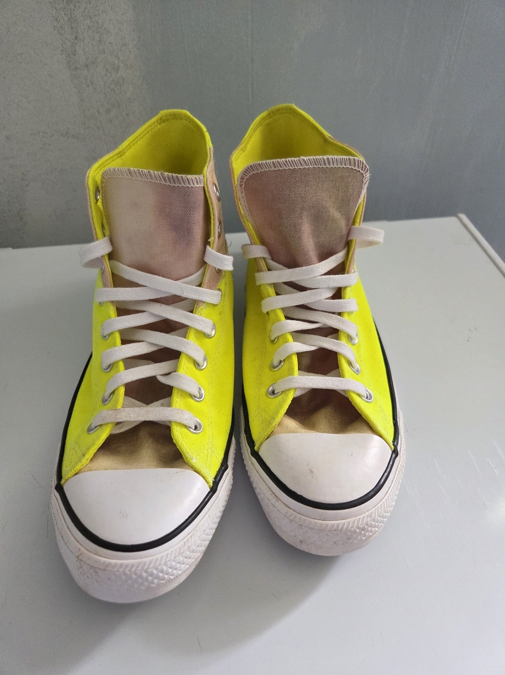 Converse Chuck Taylor All Star Hi-Top "Lemon Venom" UV color-changing